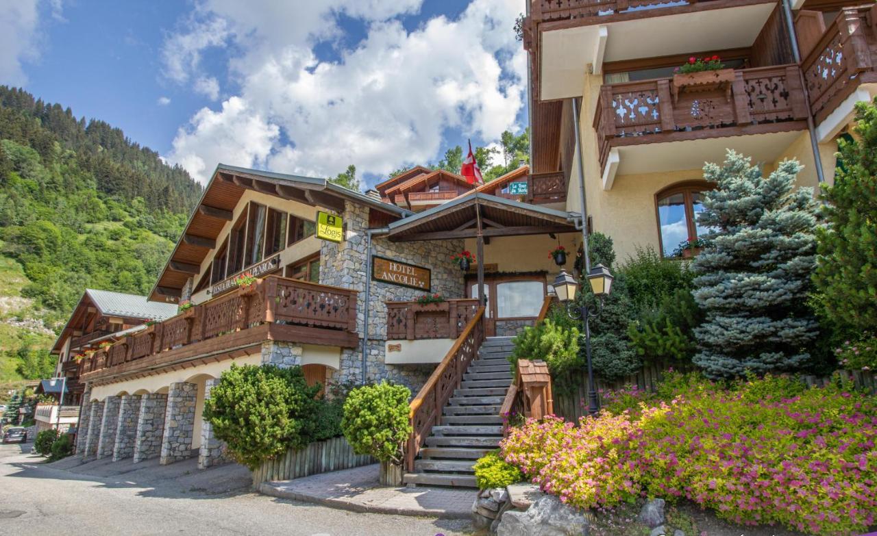 Hotel Ancolie - Champagny En Vanoise La Plagne Bagian luar foto